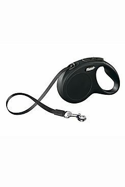 Vodítko FLEXI Classic NEW S pásek 5m/15kg černá