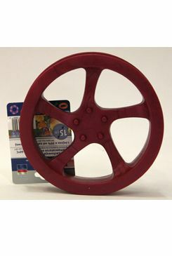 Hračka pes Disk ALU aport plovací Vanil. velký SP