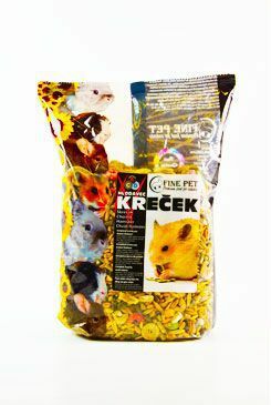 FINE PET Křeček Premium 800g
