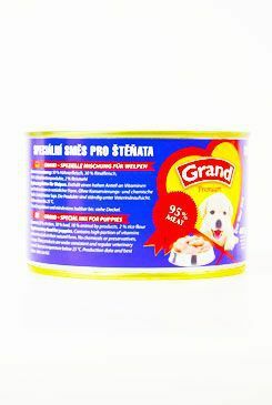 GRAND konz. štěně speciální mas.směs 405g