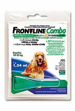 FRONTLINE COMBO spot-on pro psy M (10-20kg)-1x1,34ml