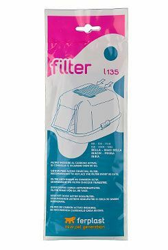Náhradní filtr uhlíkový k WC pro kočky L135 FP 1ks