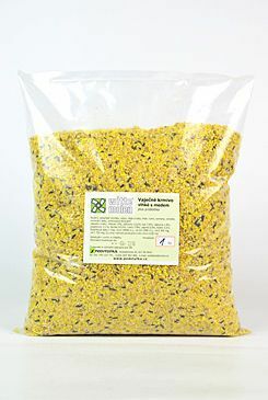 Krmivo pro Ptáky WM EGGFOOD Yellow,vaječné s medem 1kg