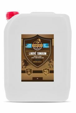 Lihové tonikum Repellens pro koně TOPVET 5l