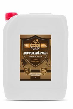 Močopohlavní aparát sirup pro koně TOPVET 5l