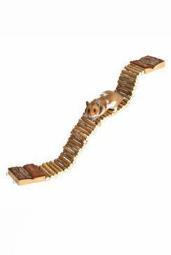 Most dřevěný visutý pro hlodavce 7x55cm TR