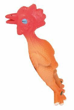 Hračka pes Kuřátko latex se zvukem 14,5cm HipHop