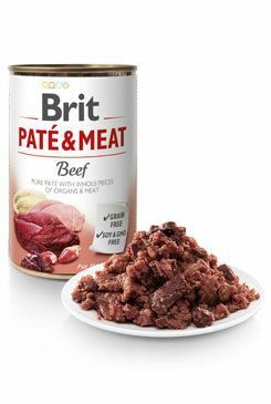 Brit Dog konz Paté & Meat Beef 800g