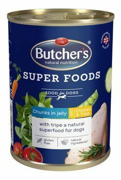 Butcher's Dog Superfood dršťky a kuřecí konz. 400g