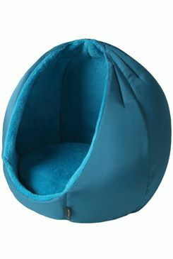 Pelech domek Kukaň KING modrá 45cm D67