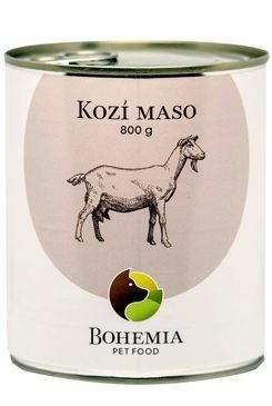 BOHEMIA MASO Kozí ve vlastní šťávě 800g