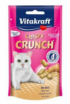 Vitakraft Cat poch. Crispy Crunch sladový 60g