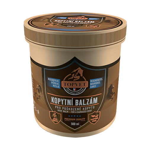 Kopytní balzám pro poškozené kopyto TOPVET 500ml