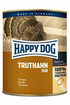 Happy Dog konzerva Truthahn Pur krůtí 800g