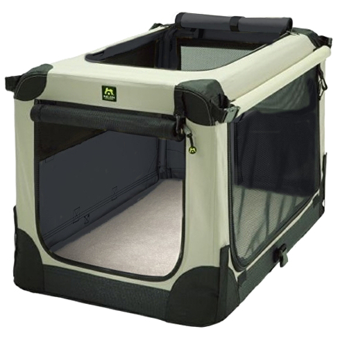 Přepravka MAELSON pro psy nylon Béžová XXL/105x72x81cm