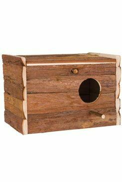 Budka hnízdící pro andulky 30x20x20cm přírodní TR