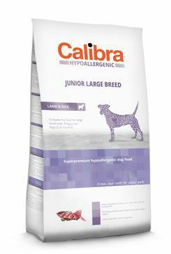Calibra Dog HA Junior Large Breed Lamb 14kg NEW