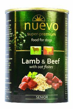 Nuevo pes Senior Jehněčí s ovesnými vl. konz. 400g