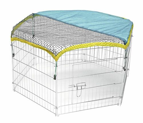 Výběh pro králíky a jiné hlodavce, šestistěnný