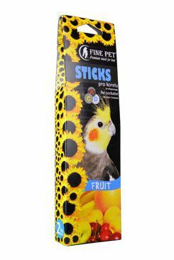 FINE PET Tyčinka Korela Ovoce 2ks/110g