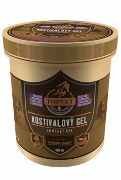 Kostivalový gel pro koně TOPVET 500ml