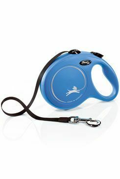 Vodítko FLEXI Classic NEW L pásek 8m/50kg modrá
