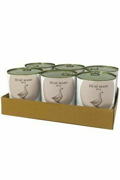 BOHEMIA MASO Husí ve vlastní šťávě SIX PACK 6x800g