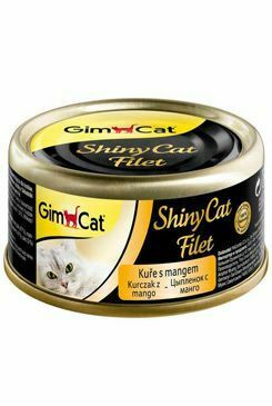 Gimcat ShinyCat konz. filet kuře s mangem 70g