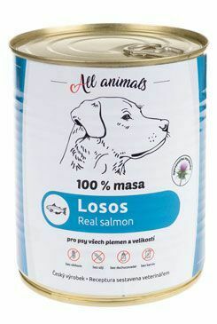 All Animals DOG konz. Losos mletý 800g