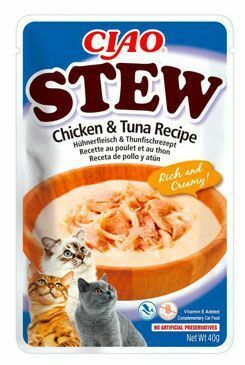 Churu Cat Stew Chicken&Tuna Recipe 40g