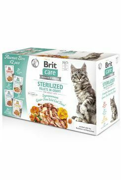 Brit Care Cat Fillets in Gravy Steril. Flav.Box 1020g