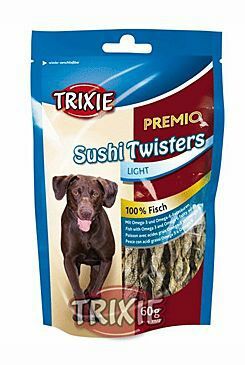 Pochoutka Premio SUSHI TWISTERS pro psy 60g TR