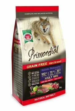 Primordial GF Dog Mini Adult Trout&Duck 2kg