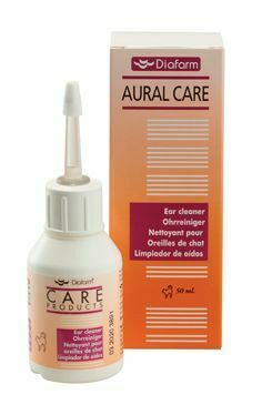 Diafarm ušní kapky Ear cleaner pro kočky 50ml
