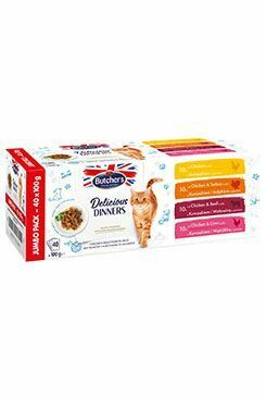 Butcher's Cat Delic.Dinners kuřecí výběr v želé 40x100g