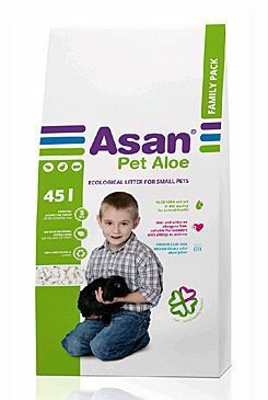 ASAN Pet Aloe Podestýlka hlodavce a králíčky 45l