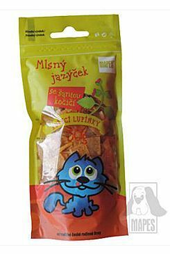 Pochoutka kočičí MAPES kuřecí lupínky se šantou 50g