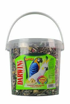 Darwin's velký papoušek special vědro 2,3l
