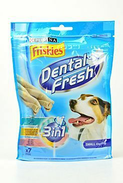 Friskies pochoutka pes DentalFresh 3 v 1 "S" 110g