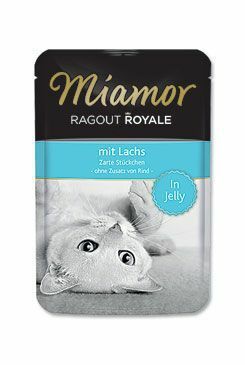 Miamor Cat Ragout kapsa losos v želé 100g