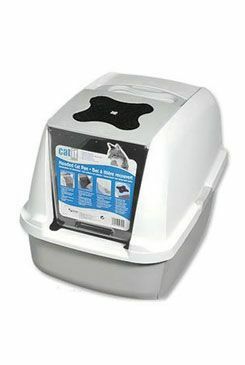 WC kočka kryté domek CATIT Design Šedá 56x38x48cm